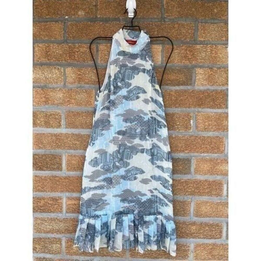 Shanghai Tang  silk sheer dress 10